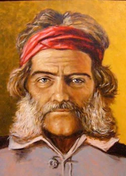 Retrato de El Chacho Peñaloza